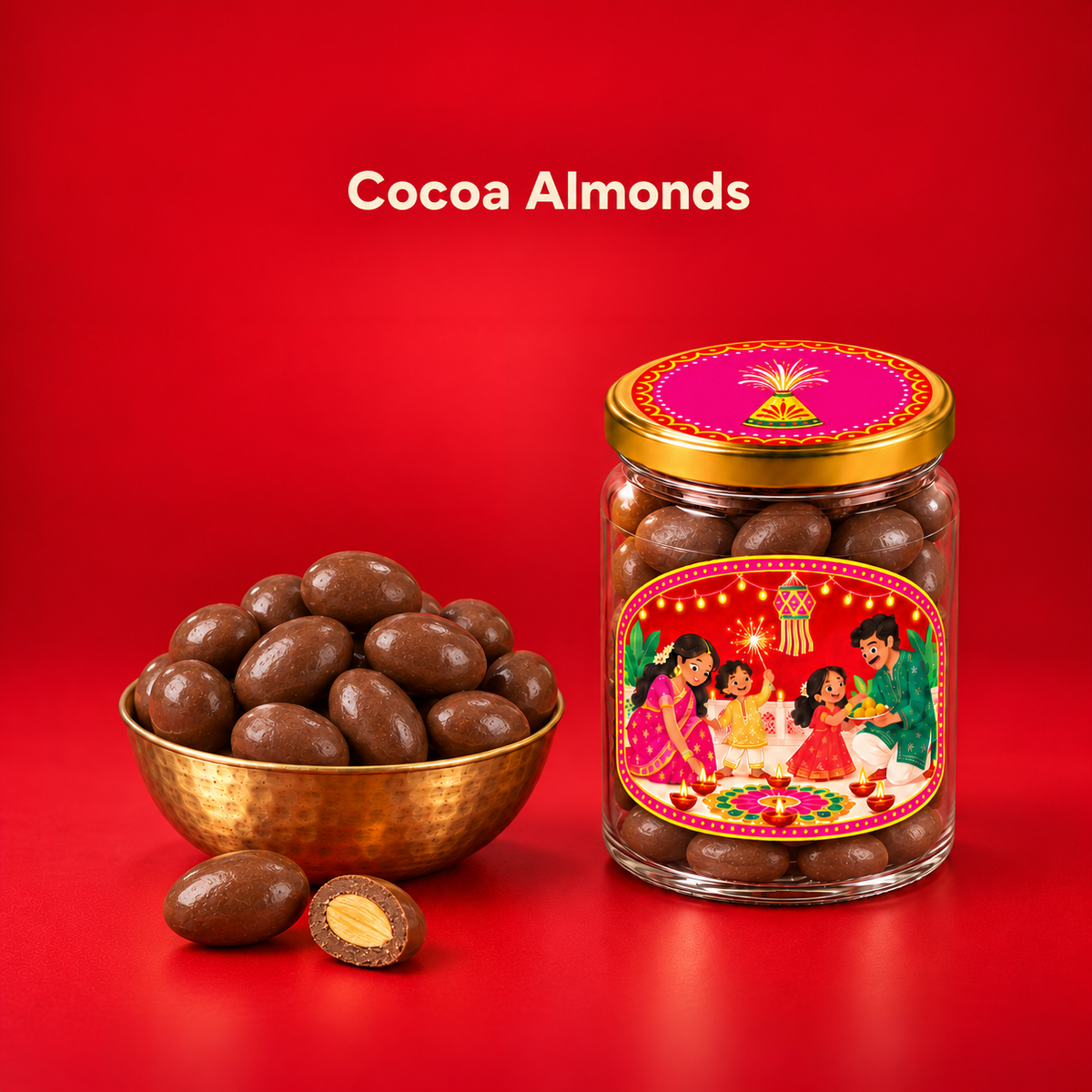Cocoa Almonds